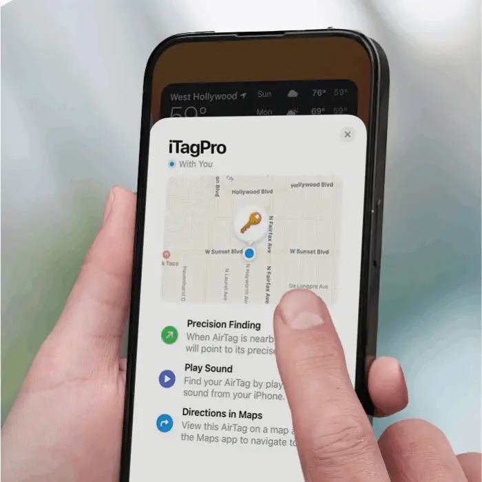 use itag pro tracker step 2