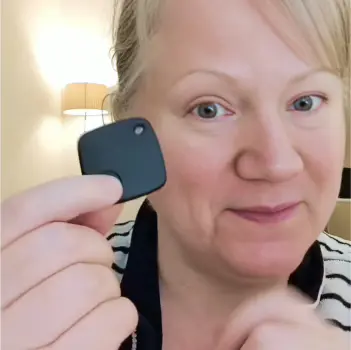 itag pro tracker reviews user Sarah H.